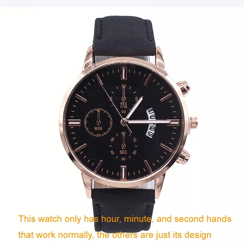 Sophisticated Quartz Men's Wristwatch