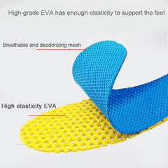 Memory Foam Shock Absorption Insoles For Shoes