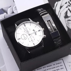 Sophisticated Quartz Men's Wristwatch