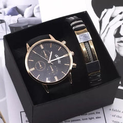 Sophisticated Quartz Men's Wristwatch