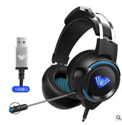 Virtual Surround Bass Gaming Headphones