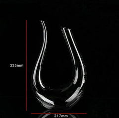 Swan Shaped Crystal Wine Decanter Bottle