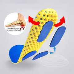 Memory Foam Shock Absorption Insoles For Shoes