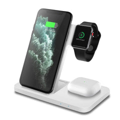 3 in 1 Wireless Fast Charger Dock Station