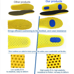 Memory Foam Shock Absorption Insoles For Shoes