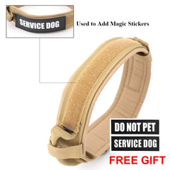 Heavy-Duty Tactical Dog Collar