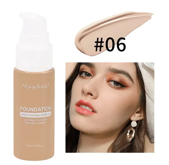 12-Color Liquid Foundation & Concealer