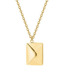 Envelope Pendant Necklace