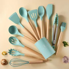 Smooth Non Stick Pot Spatula And Spoon