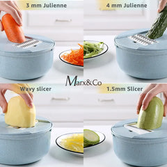 Multi-Function Eco Friendly Slicer and Grater