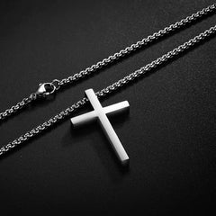 Stainless Steel Cross Necklace