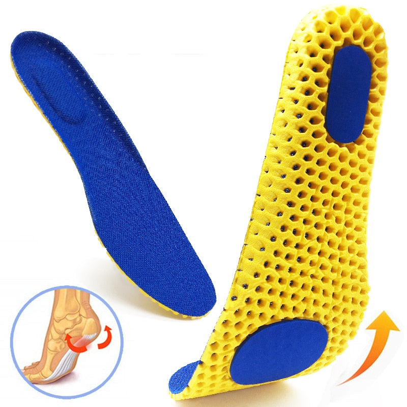 Memory Foam Shock Absorption Insoles For Shoes