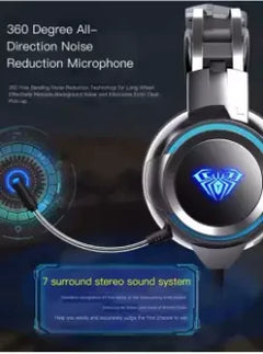 Virtual Surround Bass Gaming Headphones