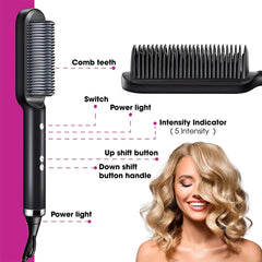 Portable Wireless Hair Straightener