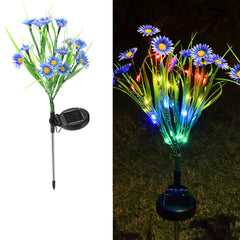 Solar Garden Flower LED Lights