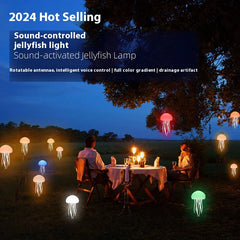 Floating Jellyfish Light Mood Lamp